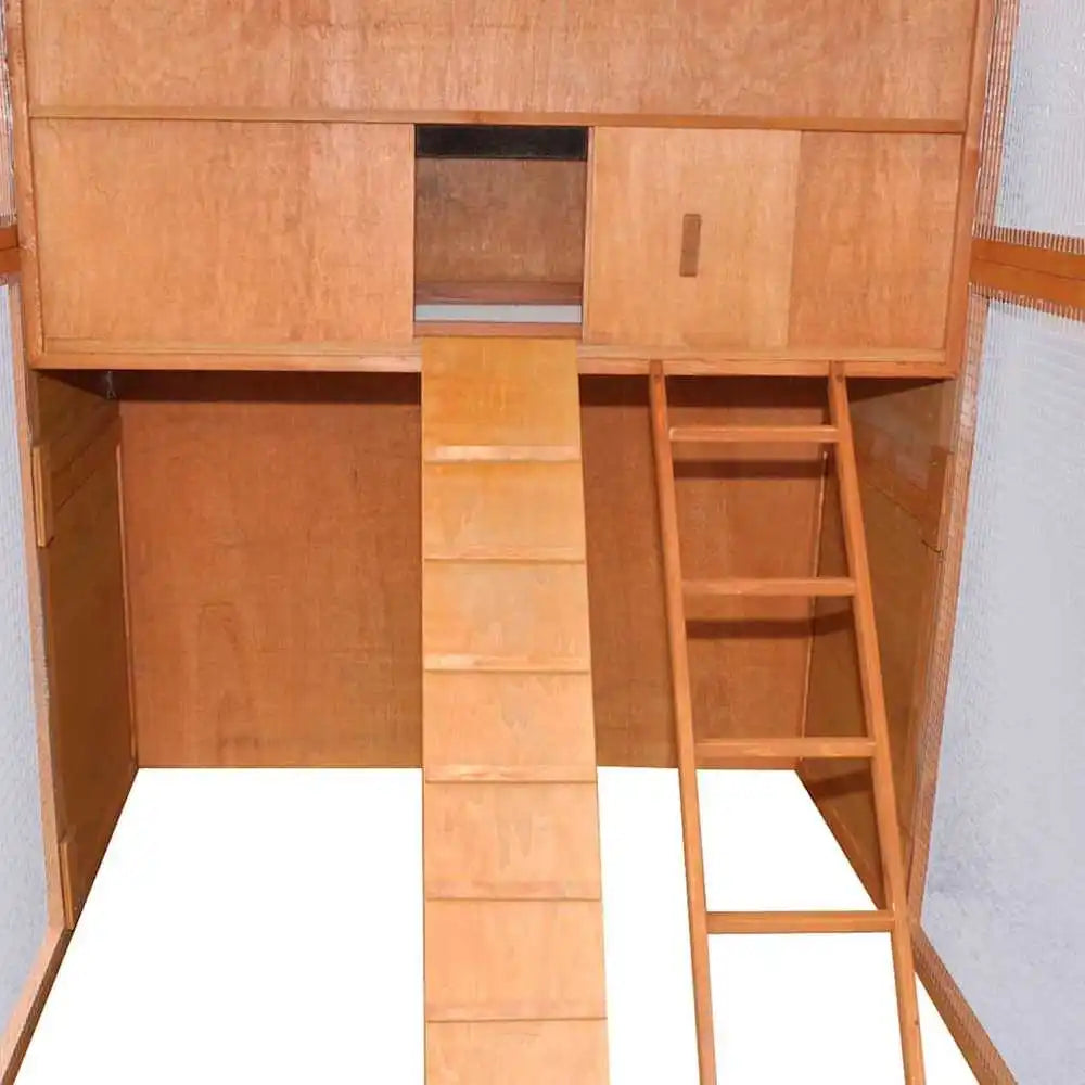 Poulailler en Bois Vert – 295 × 163 × 170 cm