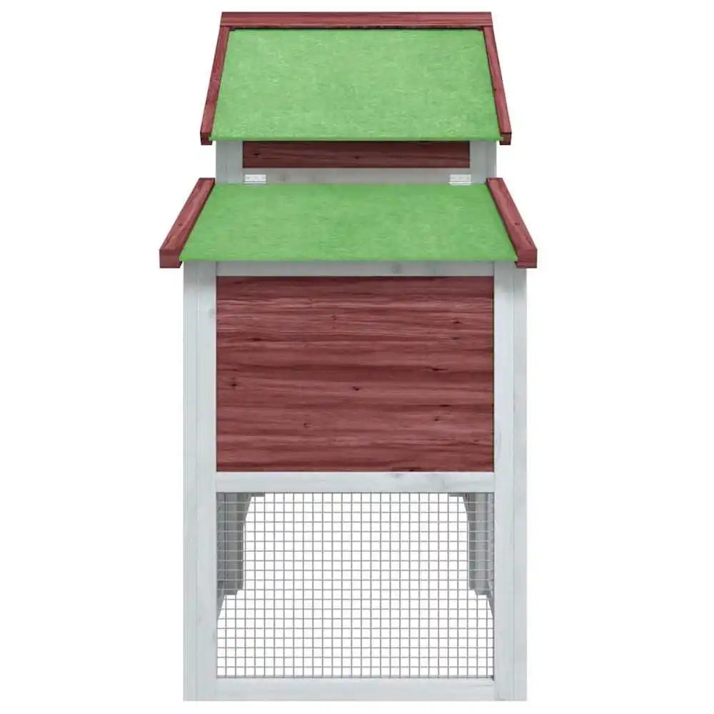 Poulailler en Pin Massif avec Plateau Amovible – 186,5 cm