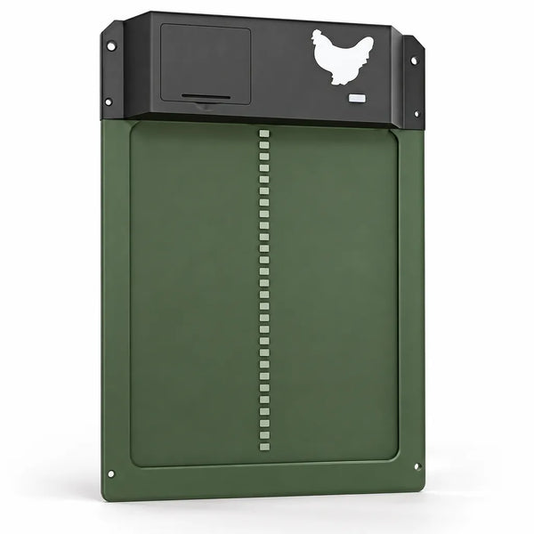 Porte automatique pour poulailler avec capteur de lumière