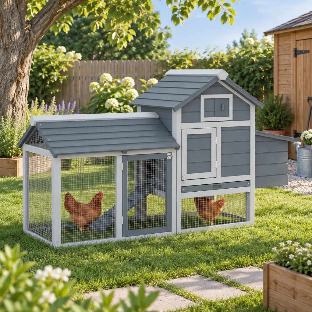 Poulailler Cottage sur Pied en Sapin Massif – 150,5 cm