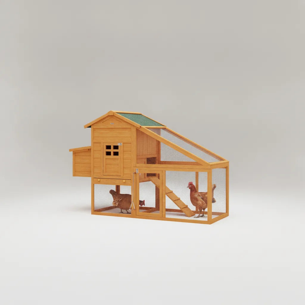 Abri Extensible pour Poules en Bois – 179 cm